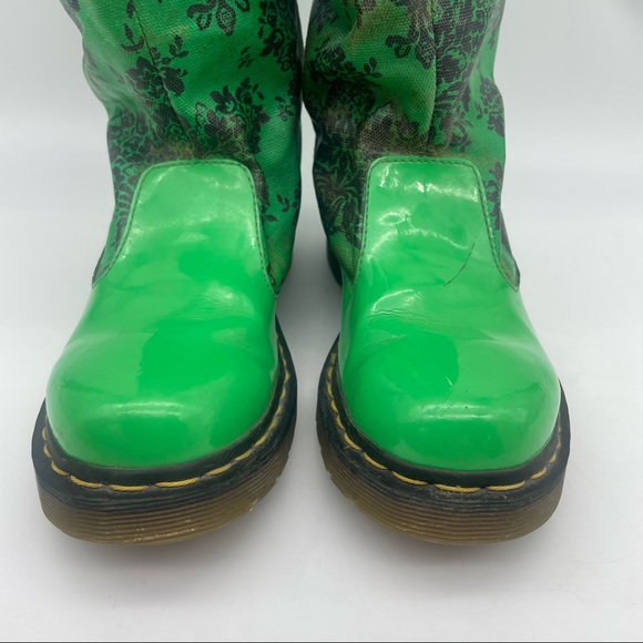 Dr. Martens Shoes Dr Martens Green Nellie Boot Size 7 Poshmark